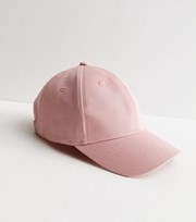 New Look Pink Plain Cap